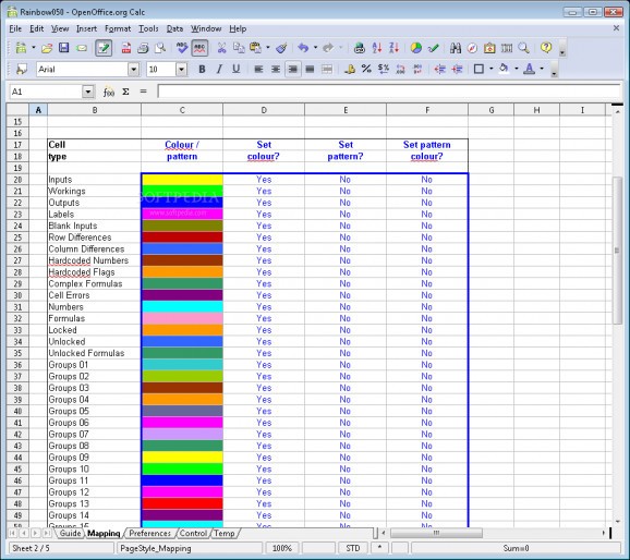 Rainbow Analyst Professional screenshot