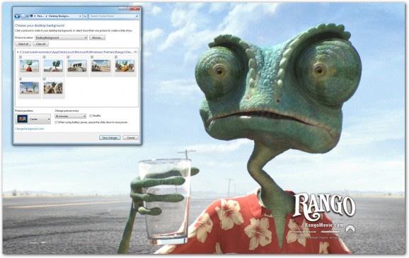 Rango Windows 7 Theme screenshot