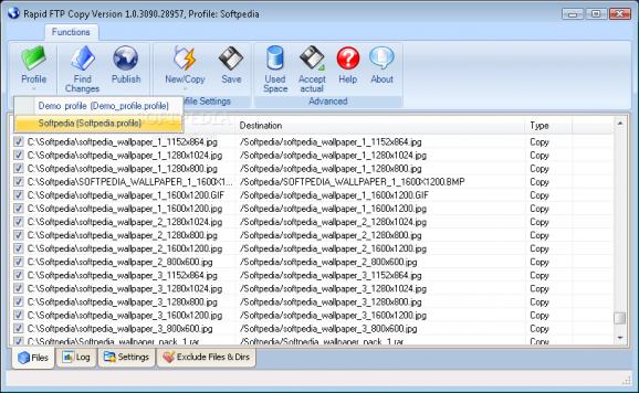 Rapid FTP Copy screenshot