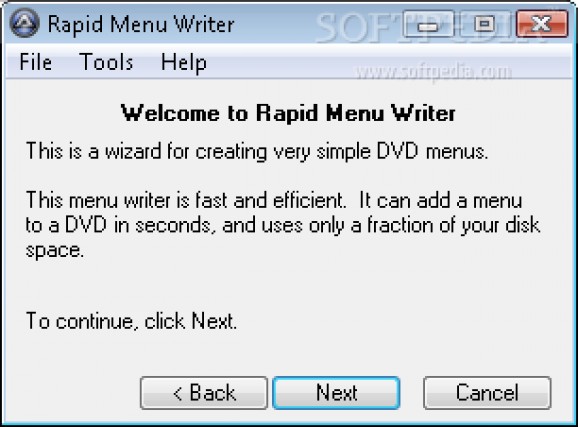 Rapid Menu Writer screenshot