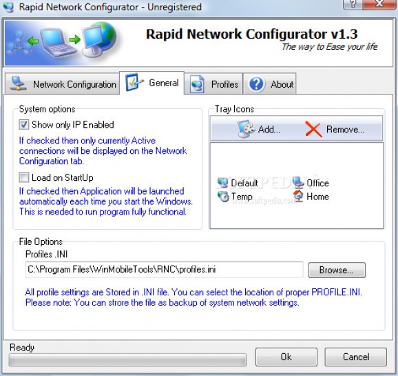 Rapid Network Configurator screenshot