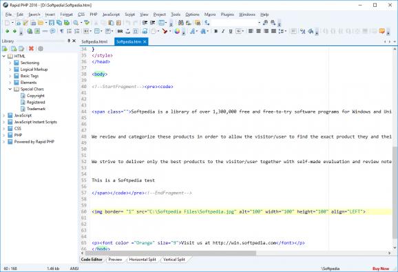 Rapid PHP Editor screenshot