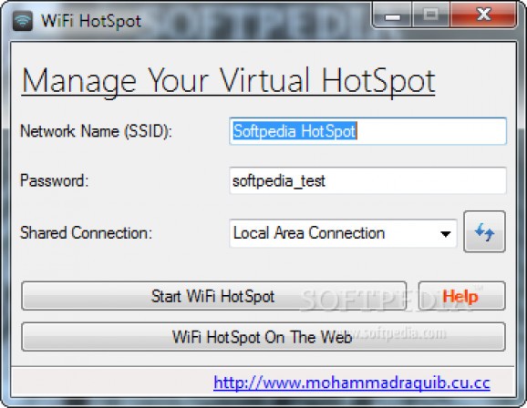 WiFi HotSpot screenshot