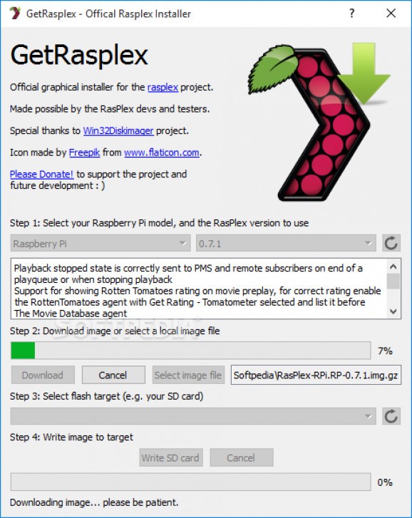 RasPlex screenshot