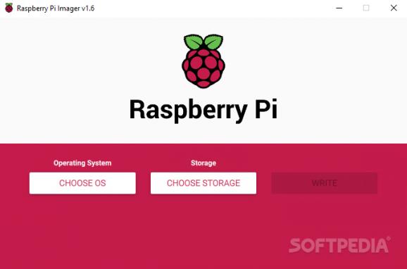 Raspberry Pi Imager screenshot