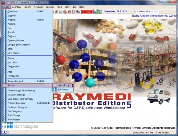 RayMedi Distributor Edition screenshot