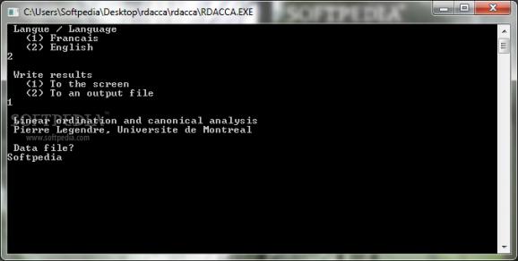 RdaCca screenshot