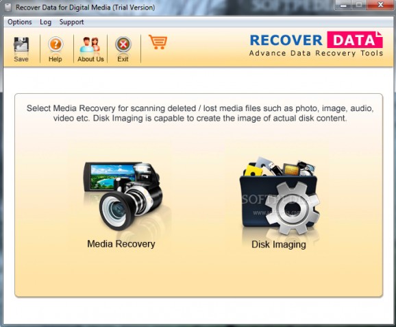 Recover Data for Digital Media screenshot