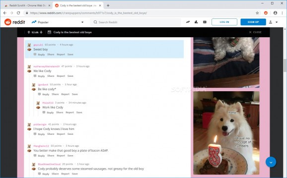Reddit Scrollit screenshot