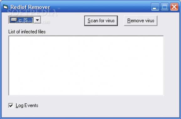 Redlof Remover screenshot
