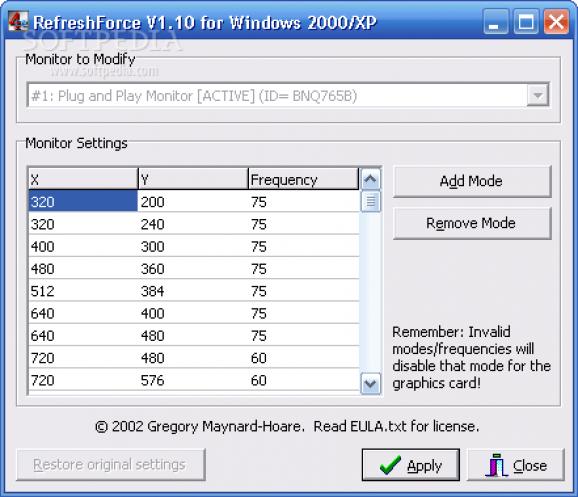 RefreshForce screenshot
