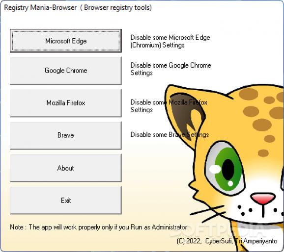 Registry Mania-Browser screenshot