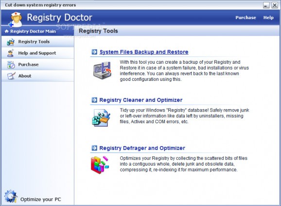 Registry Doctor screenshot