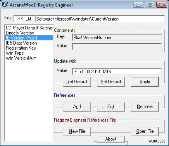 Registry Engineer screenshot