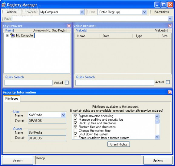 Registry Manager screenshot