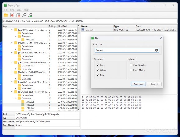 Registry Spy screenshot