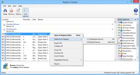 Registry TuneUp screenshot