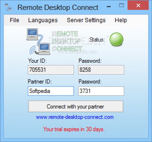 Remote Desktop Connect screenshot