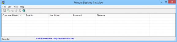 Remote Desktop PassView screenshot