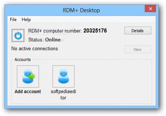 RDM+ screenshot