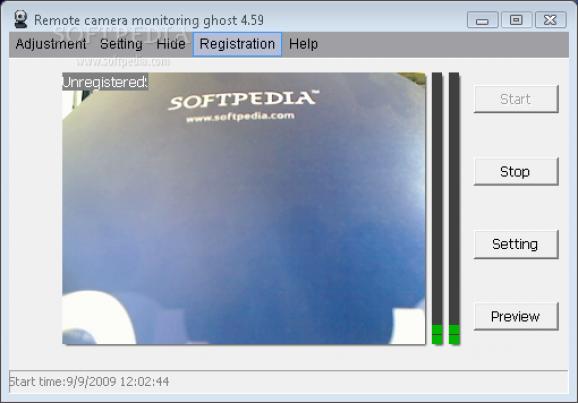 Remote camera monitoring ghost screenshot