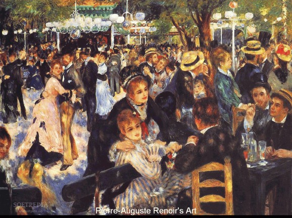 Renoir Painting Screensaver screenshot