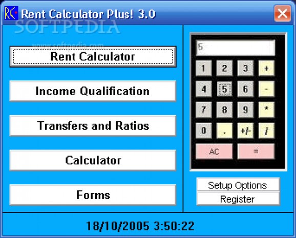 Rent Calculator Plus! screenshot