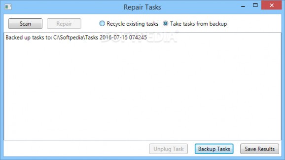 Repair Tasks screenshot