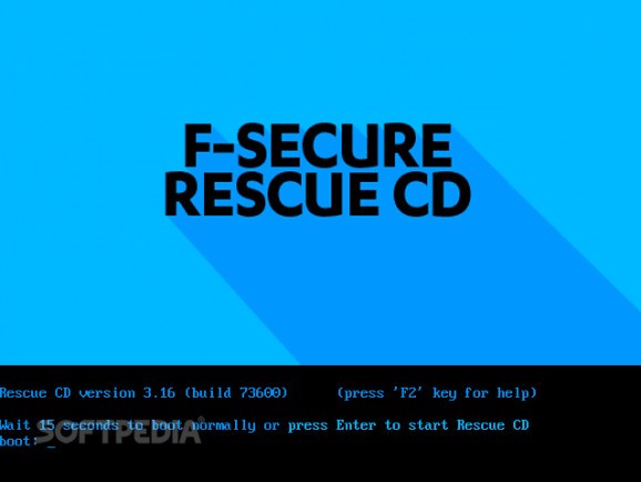 F-Secure Rescue CD screenshot