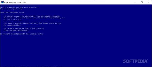 Reset Windows Update Tool screenshot