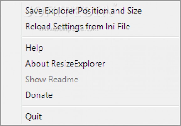 ResizeExplorer screenshot