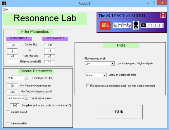 Resonance Lab screenshot