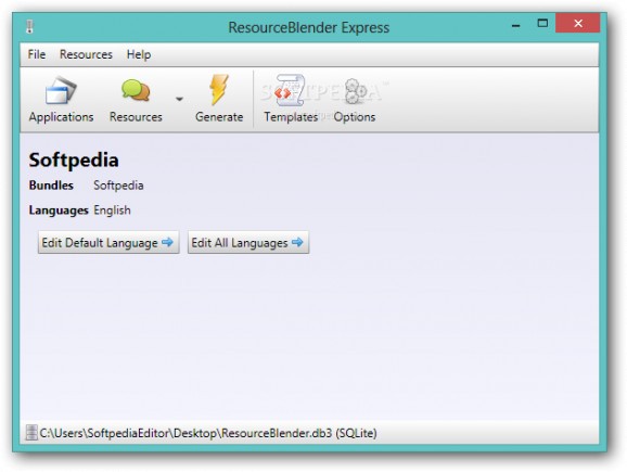 ResourceBlender Express Portable screenshot