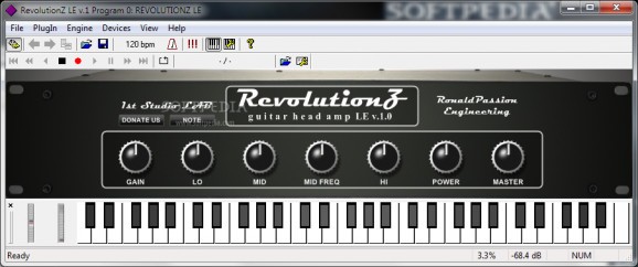 RevolutionZ Head Amp LE screenshot