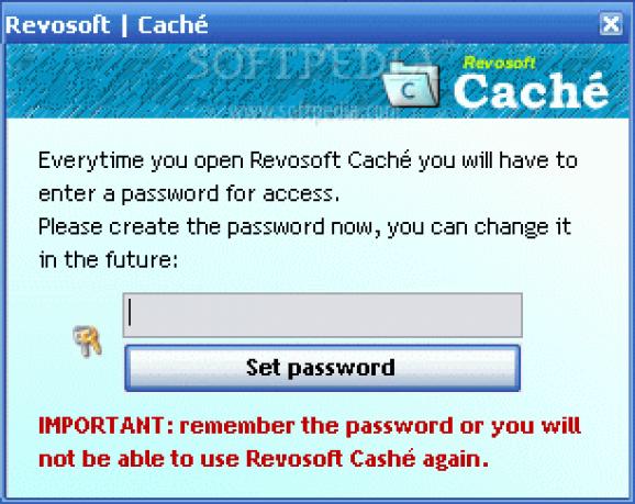 Revosoft Cache screenshot