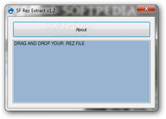 SF Rez Extract (formerly RezExtractor) screenshot
