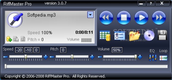 RiffMaster Pro screenshot