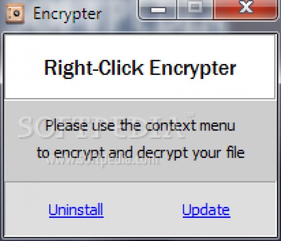 Right-Click Encrypter screenshot
