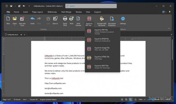 Rizonesoft Office screenshot