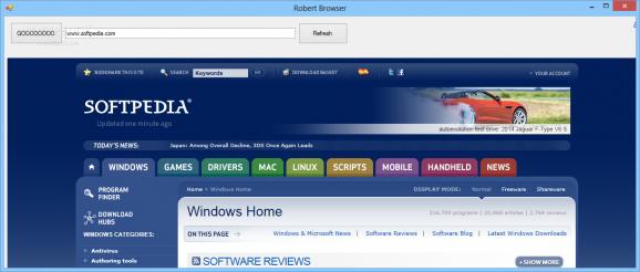 Robert Browser screenshot