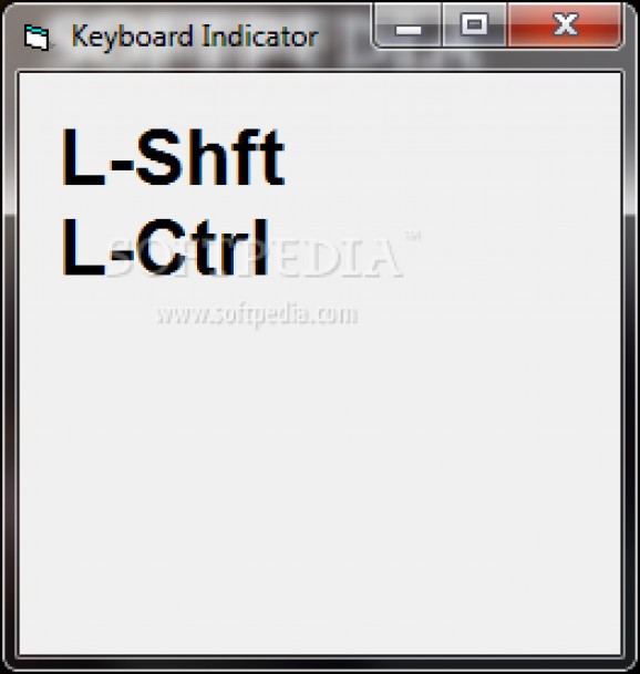 Keyboard Indicator screenshot