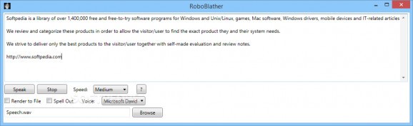 RoboBlather screenshot