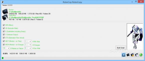 RoboCop RoboCopy screenshot