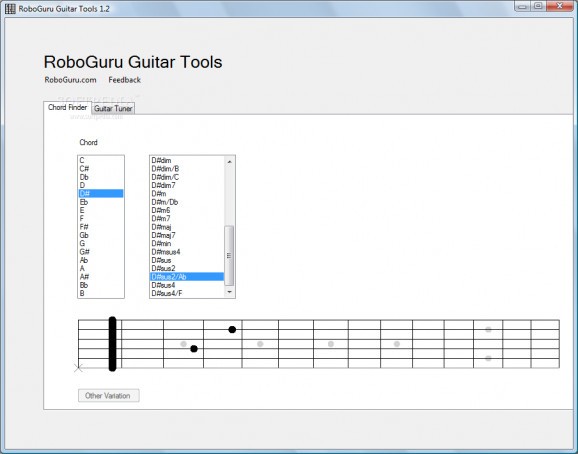 RoboGuru Guitar Tools screenshot