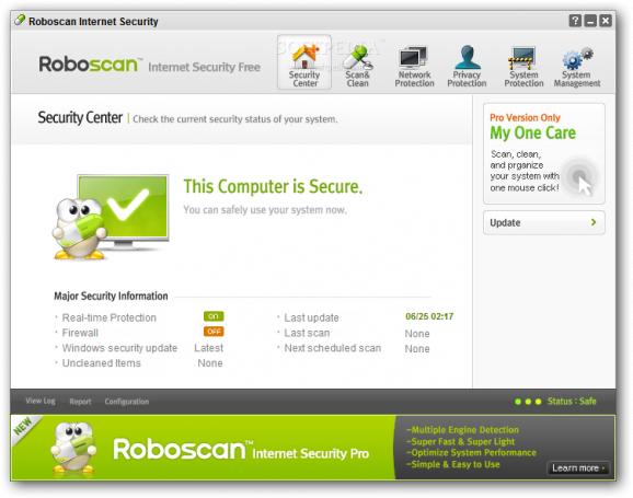 Roboscan Internet Security Free screenshot