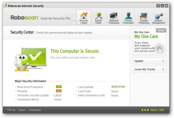 Roboscan Internet Security Pro screenshot
