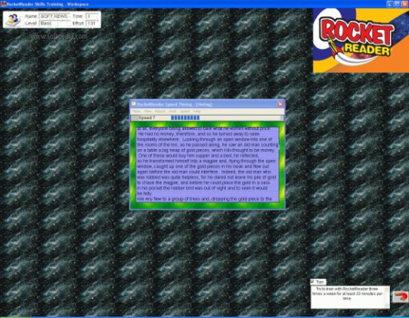 RocketReader screenshot