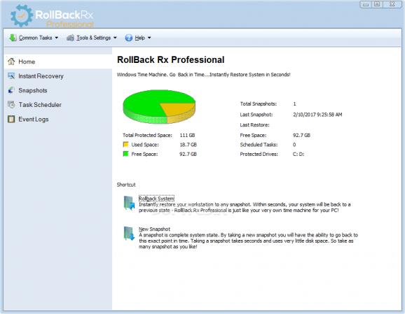 RollBack Rx Professional screenshot