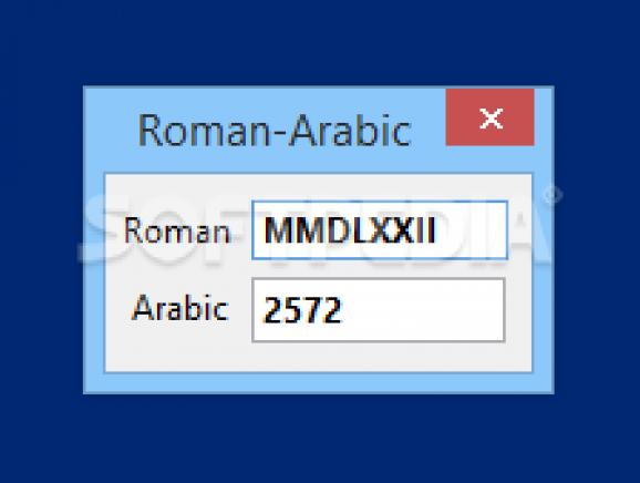 Roman-Arabic screenshot