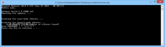 Rootkit Remover screenshot
